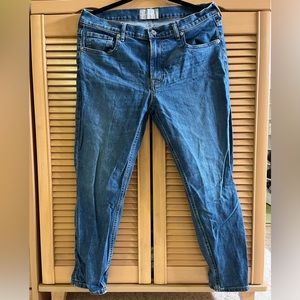 Everlane Mid-Rise Skinny Jean Ankle Length Mid Blue